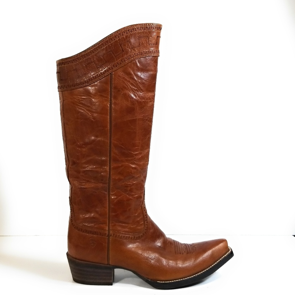 New Ariat Sahara Maple Women Tall Brown Boots 9.5